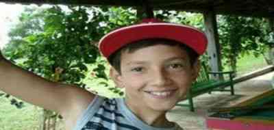 O garoto está internado em um Hospital de São Paulo.