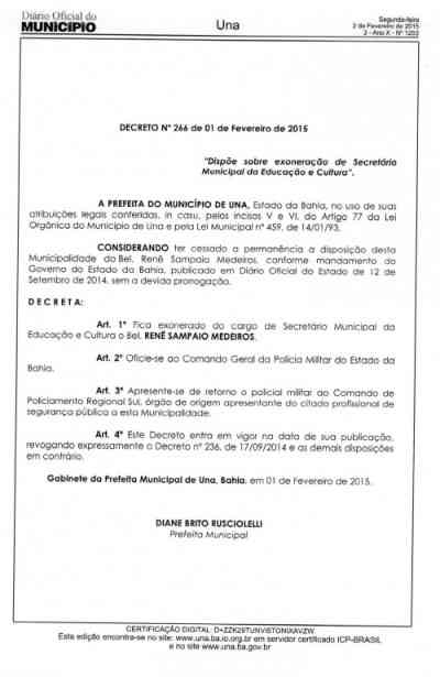 decreto rene