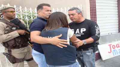 Grávida foi libertada após ficar 6 horas sob mira de sequestradores (Foto: Raimundo Mascarenhas/Calila Notícias)
