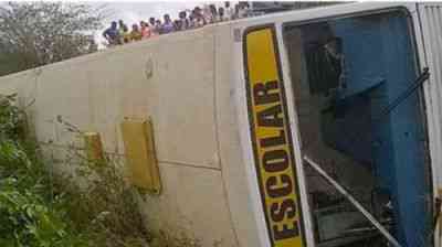 Acidente aconteceu na zona rural de Irará.(Foto:Reprodução)