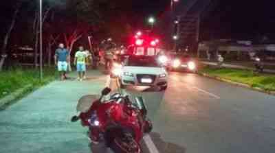 O jovem pilotava uma moto de 1.300 cilindradas.(Foto:Pimenta) 