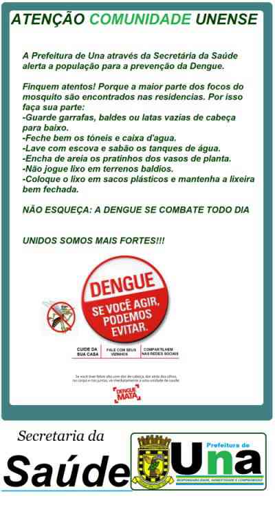 AVISO DENGUE