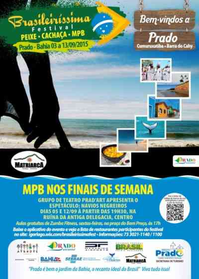 Panfleto Festival Brasileirissimo Igor