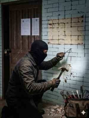 Una: Prédio escolar no Ribeirão das Varas é alvo de vandalismo e tem placa de inauguração furtada