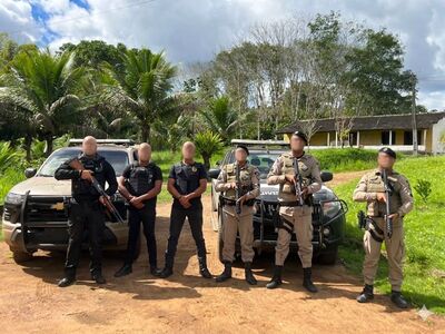 Una: Polícia Civil e Polícia Militar cumprem reintegração de posse em fazenda após decisão judicial
