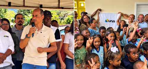 Una: Prefeito Rogério Borges entrega escola preparada para ensino integral na Vila São João