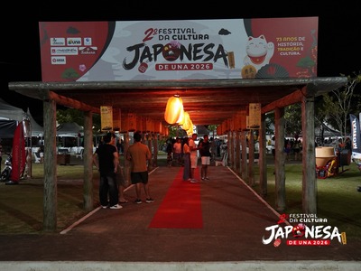 Colônia de Una celebra 73 anos da imigração japonesa em festival